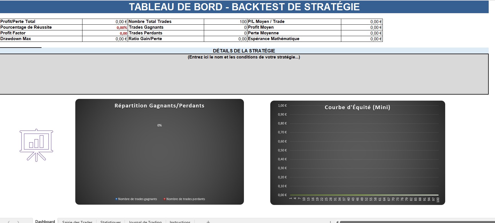 Passez au Niveau Supérieur en Analyse de Trading avec Excel Backtest Expert