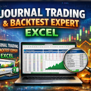 Journal de Trading & Analyse Backtest (Excel) – Édition Expert