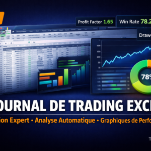 Journal de Trading & Analyse Backtest (Excel) – Édition Expert