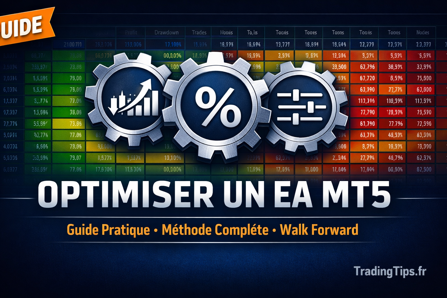 Guide Pratique : Optimiser un Expert Advisor (MT5) – Méthode Complète