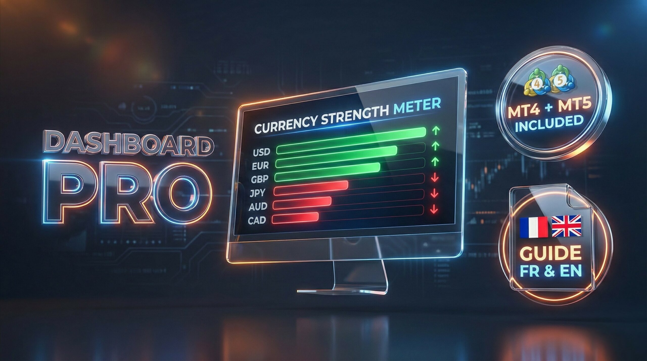 Currency Strength Dashboard MT5