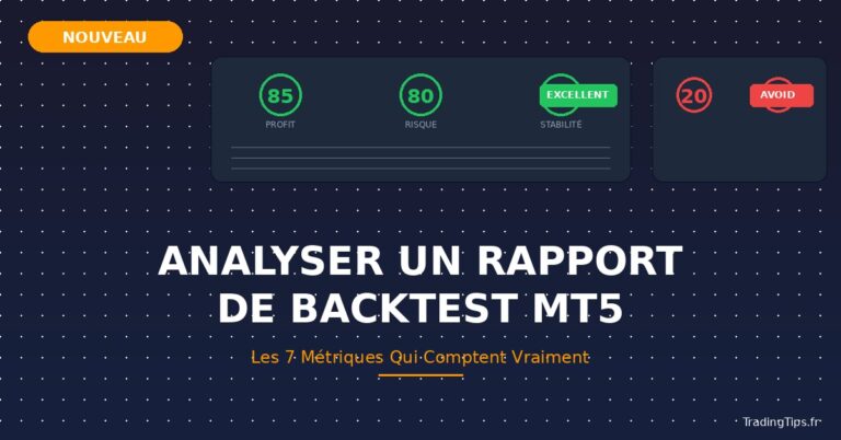 Analyser un Rapport de Backtest MT5 : Les 7 Métriques Clés (2026)
