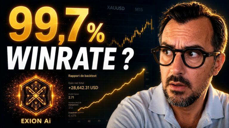 EXION Ai 99,7% de winrate sur 6 ans - quelle mecanique se cache derriere - vignette YouTube TradingTips