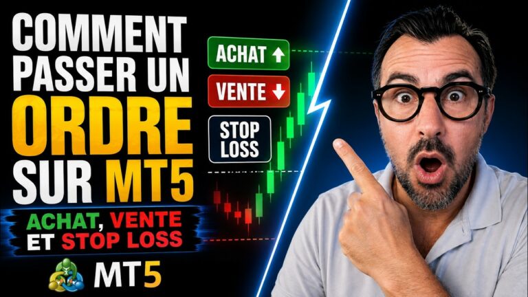 Comment passer un ordre sur MT5 : achat, vente et stop loss