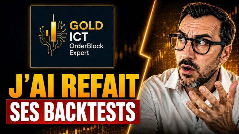 Gold ICT OrderBlock Expert MT5 : test complet des backtests publies par l'auteur