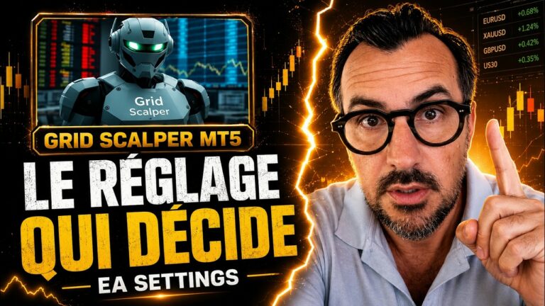 Grid Scalper MA MT5 EA settings : le réglage qui décide de tout